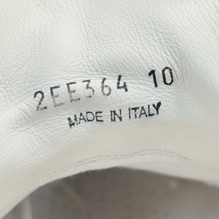Downtown Leather Sneakers White Lacquer Red — photo 14