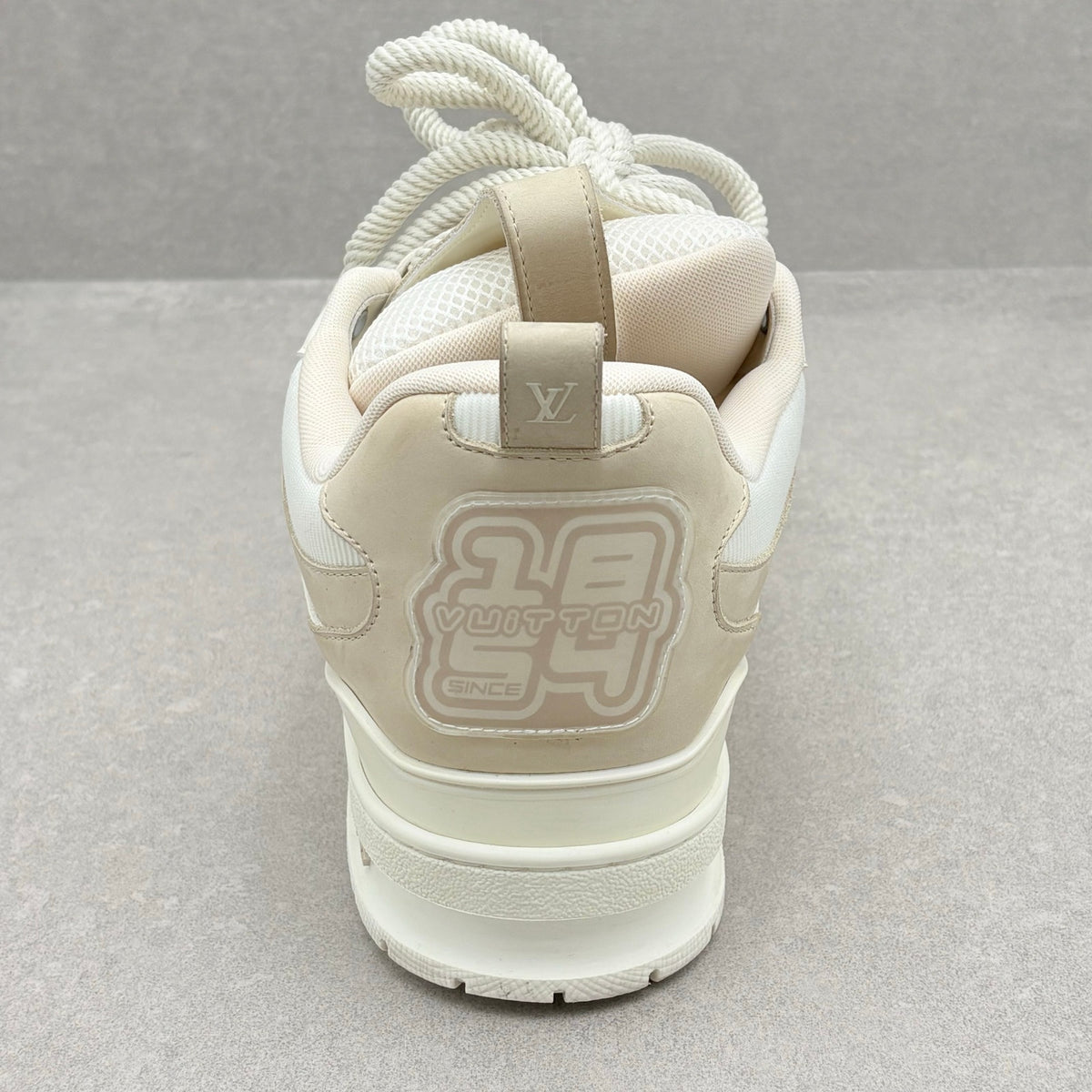 Skate Sneaker Beige White — photo 8
