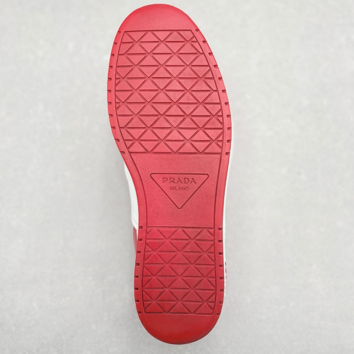 Downtown Leather Sneakers White Lacquer Red — photo 13