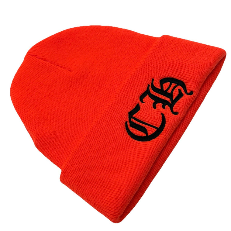CH Logo Beanie Orange Black — photo 2