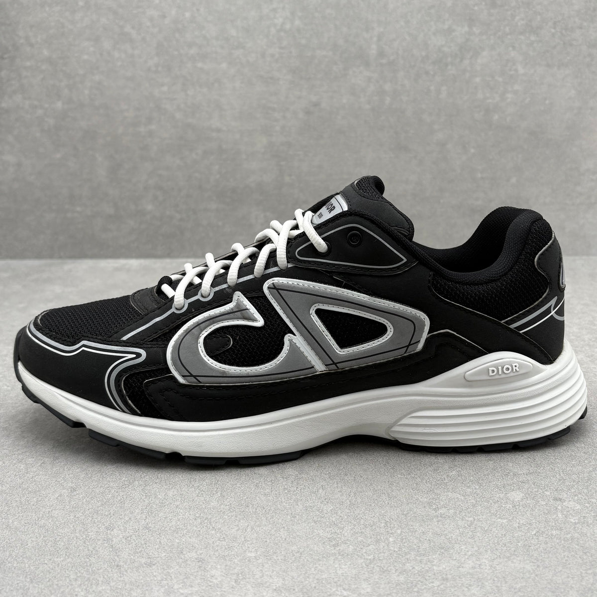 B30 Reflective Sneaker Black White — photo 8