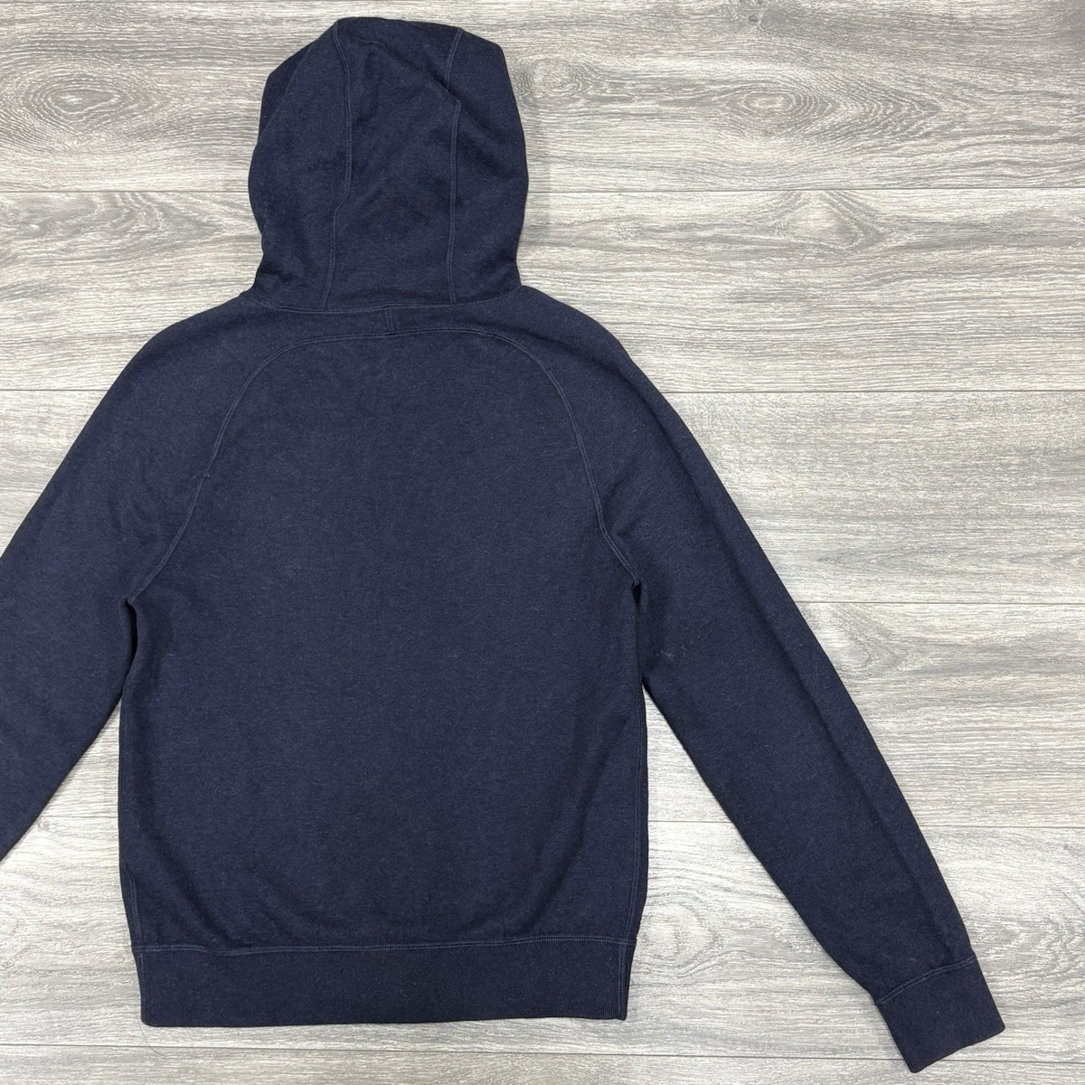 Cashmere Oblique Lining Hoodie Navy — photo 10