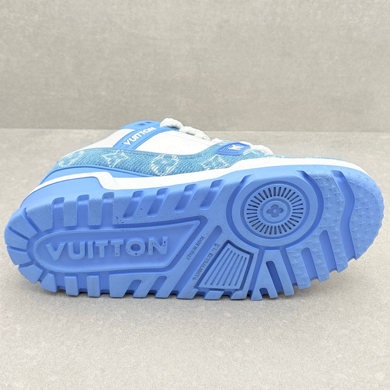 Denim Monogram Trainer Maxi Blue — photo 12