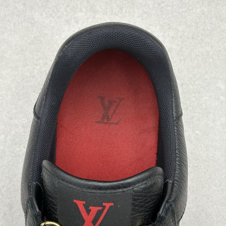 Hardware Calfskin Trainer Black Gold — photo 6