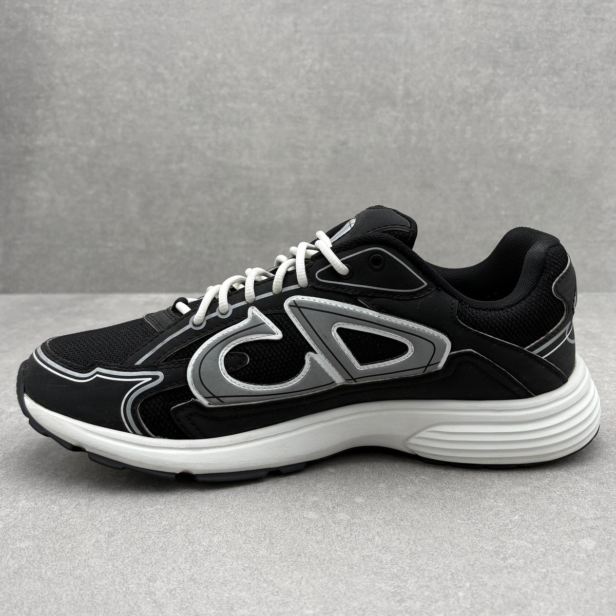 B30 Reflective Sneaker Black White — photo 4