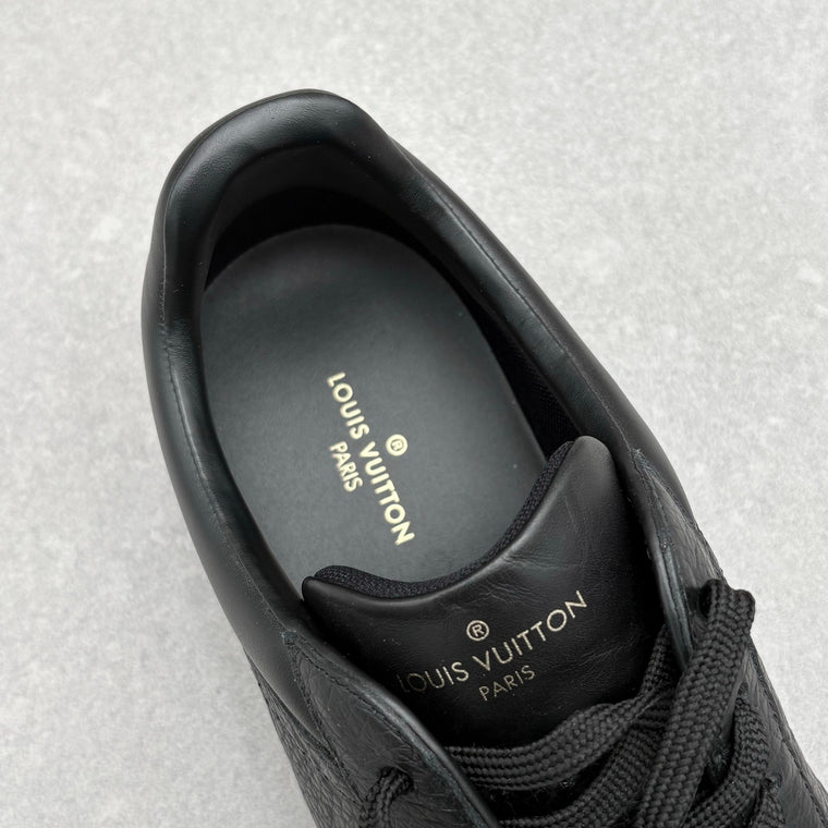 WORN ONCE! Louis Vuitton Luxembourg Monogram Sneaker Black — photo 6