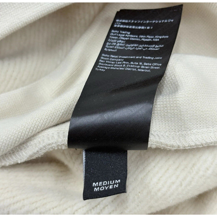 Embroidered Logo Hoodie Beige — photo 8