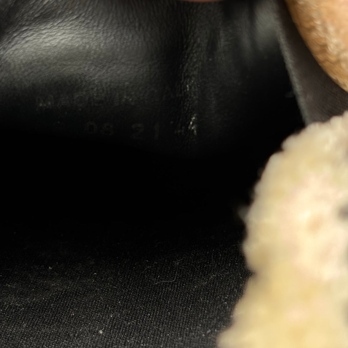 Dior furry oblique slippers Beige, Blue — photo 14