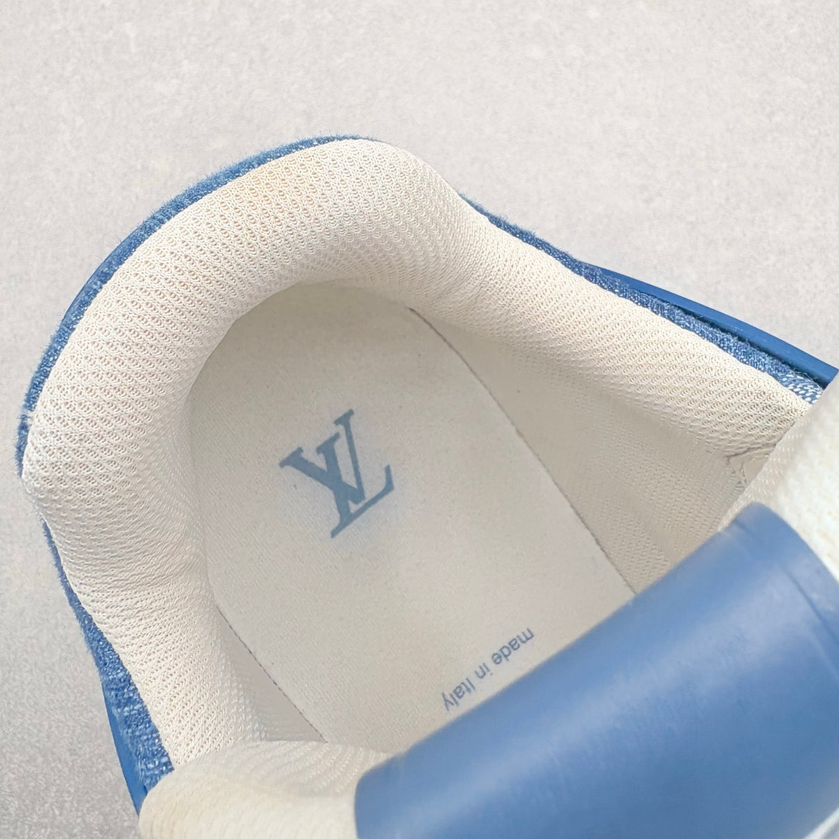 Monogram Denim Trainer Mid — photo 6