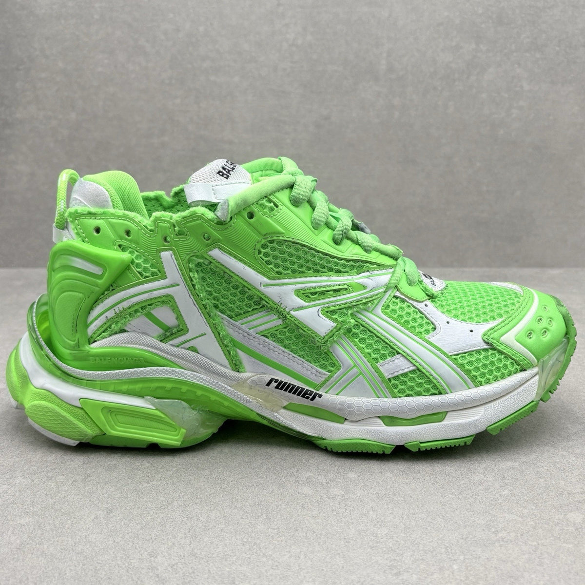 Runner Fluo Green White — photo 2