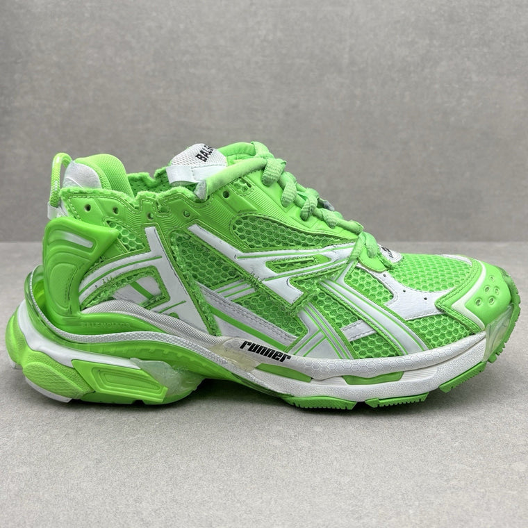Runner Fluo Green White — photo 2