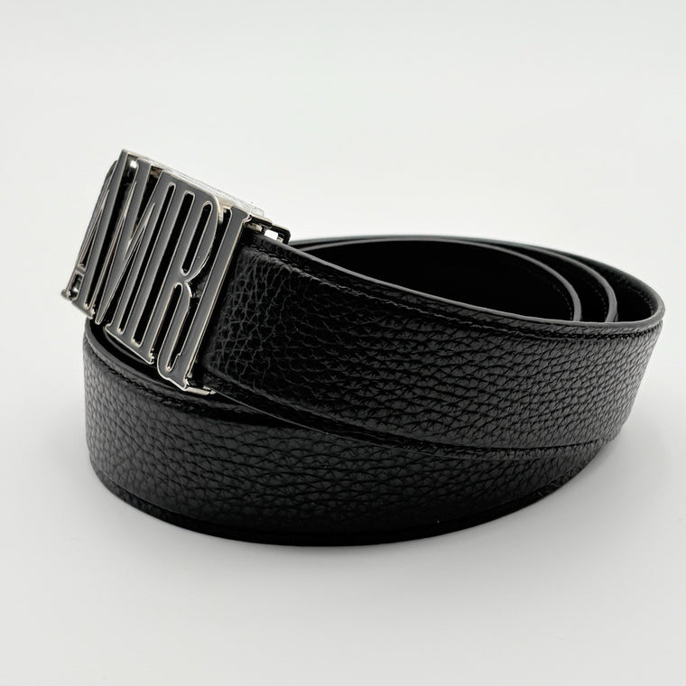 Core Logo Buckle Black/Black/Gold-Tone Belt — photo 3