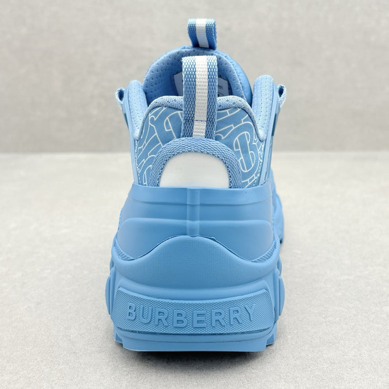 Arthur Low-Top Monogram Sneakers Blue — photo 9