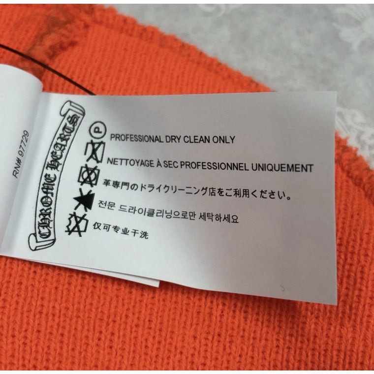 CH Logo Beanie Orange Black — photo 8