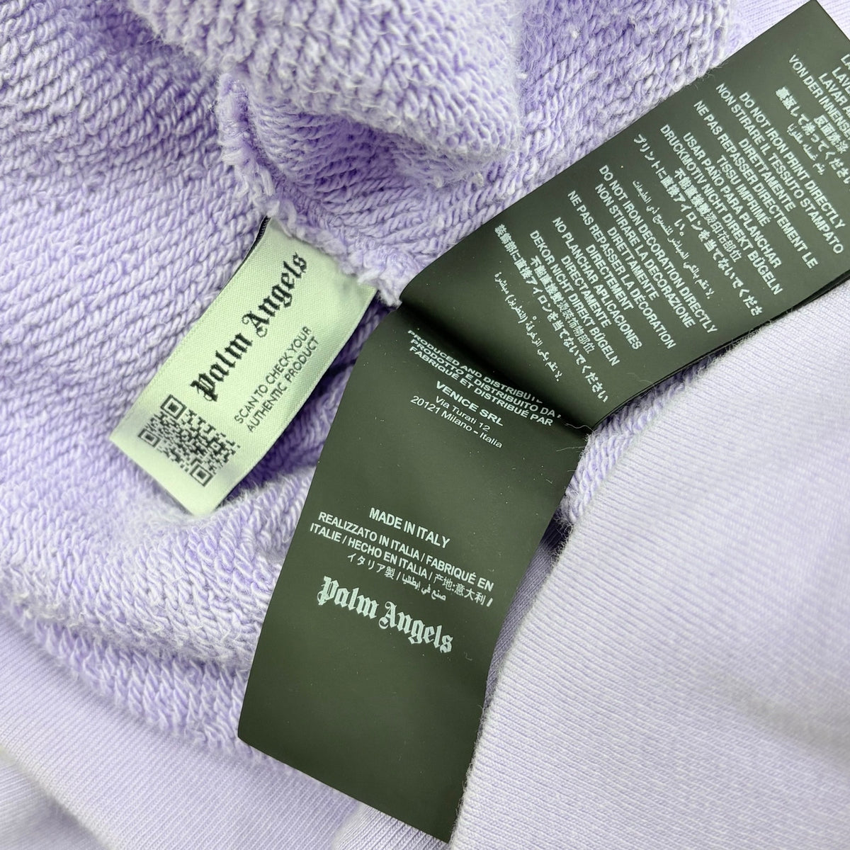 Bear Hoodie Lilac Brown — photo 8