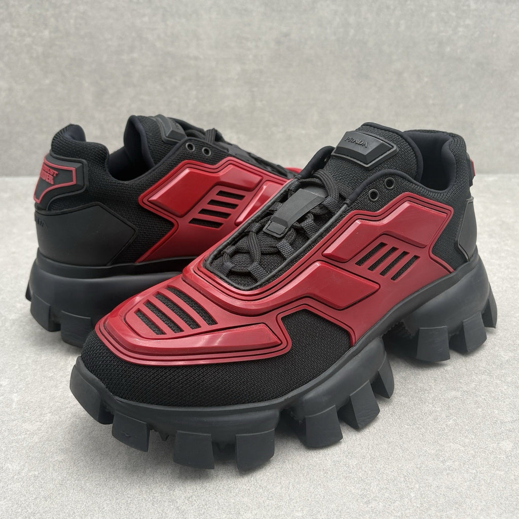 Prada Cloudbust Thunder ' Red Black ' | Size 7 UK (8 US)