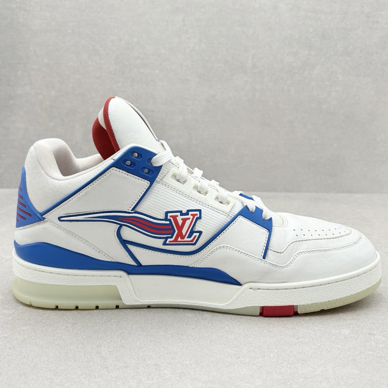 Mid Trainer White Red Blue — photo 10