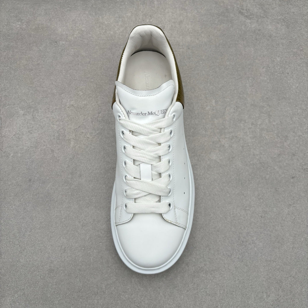 Alexander McQueen Oversized ‘ Gold Crocodile ‘ | Size 41 (8 US)