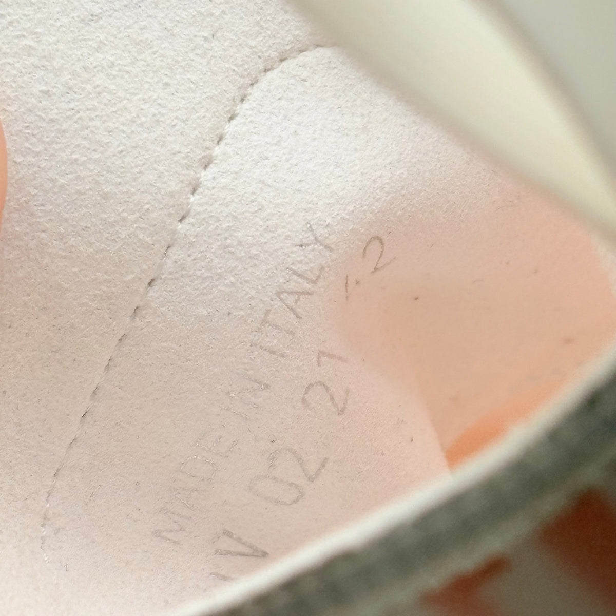 B23 High Oblique Sneaker Orange — photo 13