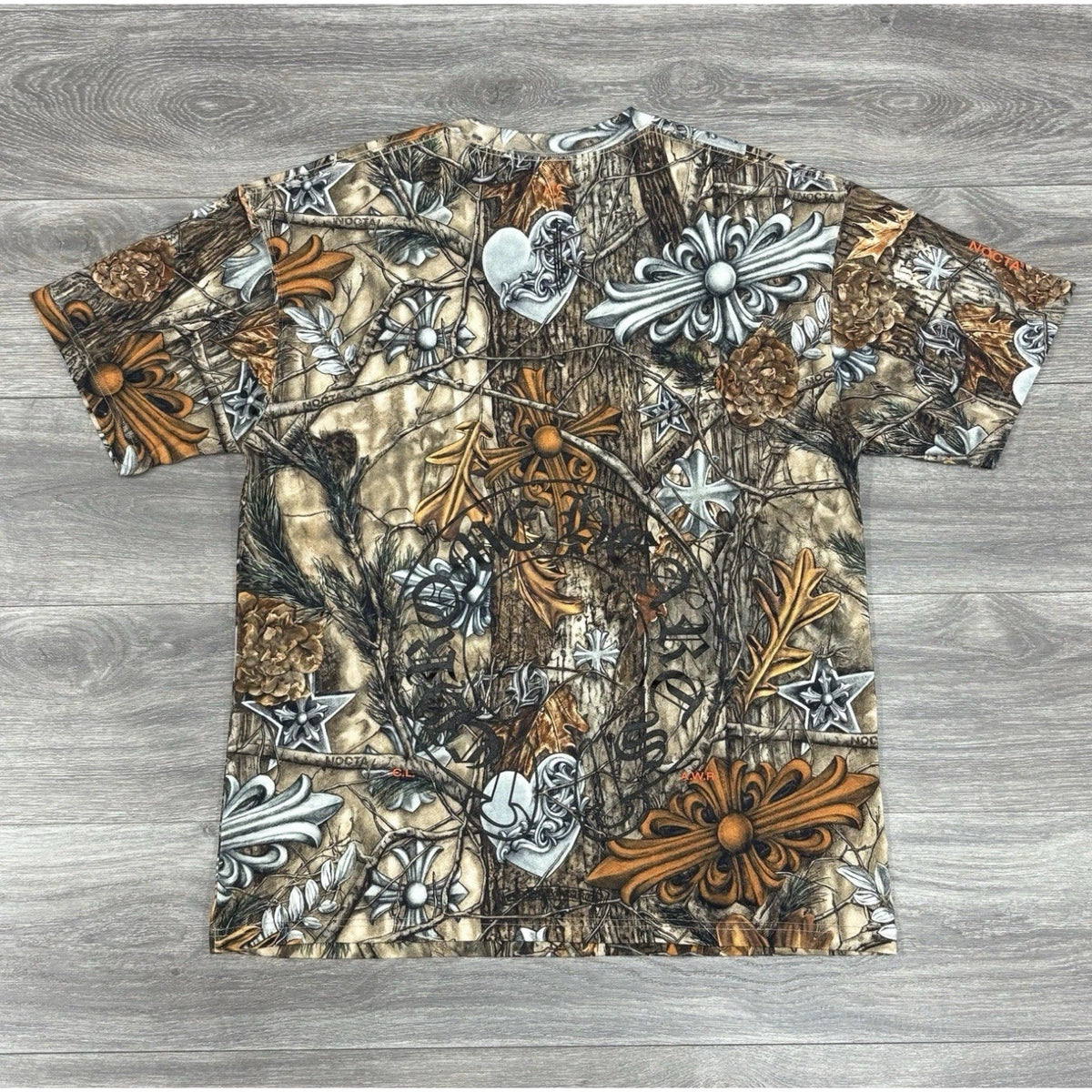 BRAND NEW - Chrome Hearts Nike Nocta Realtree Horseshoe Logo T-Shirt — photo 3