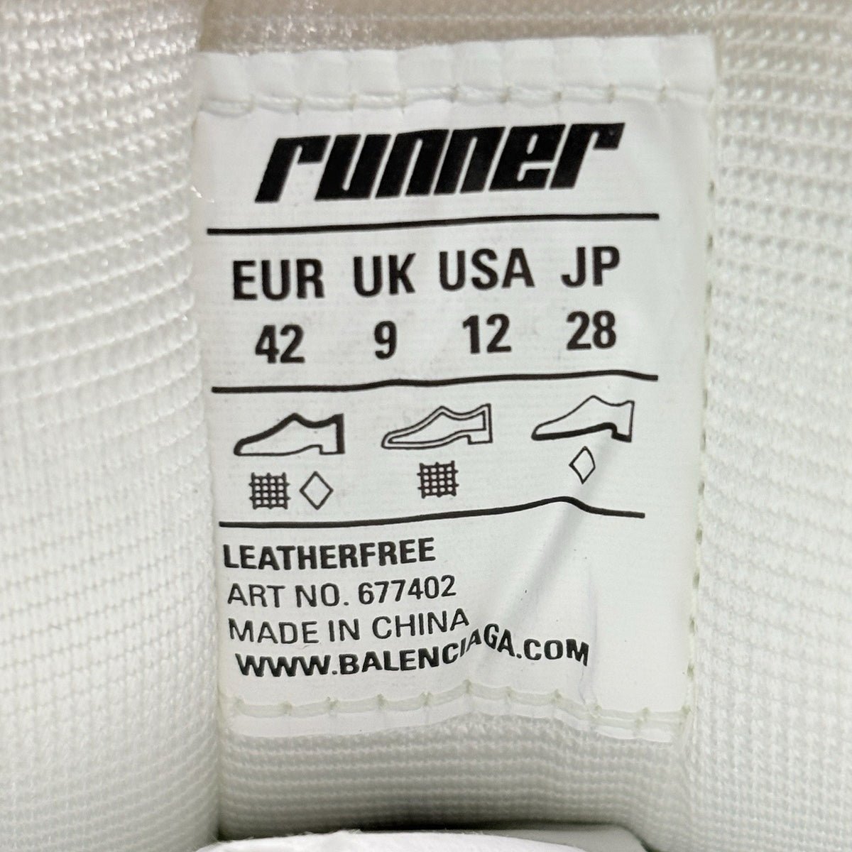 Runner Sneaker White — photo 14
