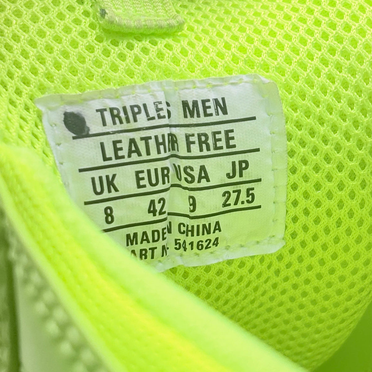 Balenciana Triple S Sneaker Neon Yellow — photo 13