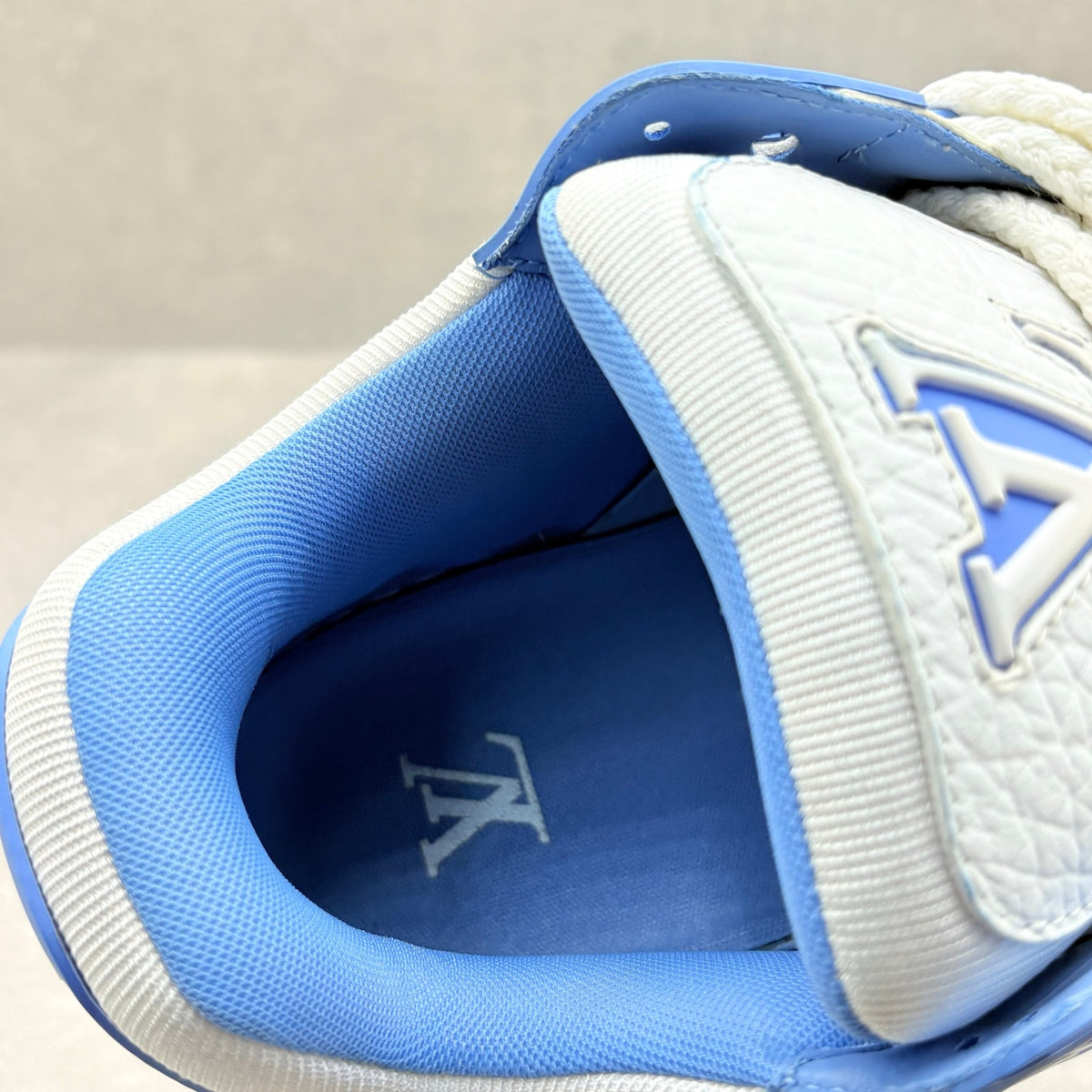 Denim Monogram Trainer Maxi Blue — photo 7