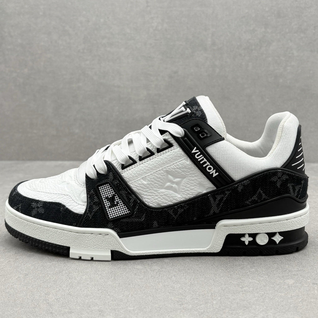 Louis Vuitton Trainer ' White Black ' | Size 6.5 LV (7.5-8 US)