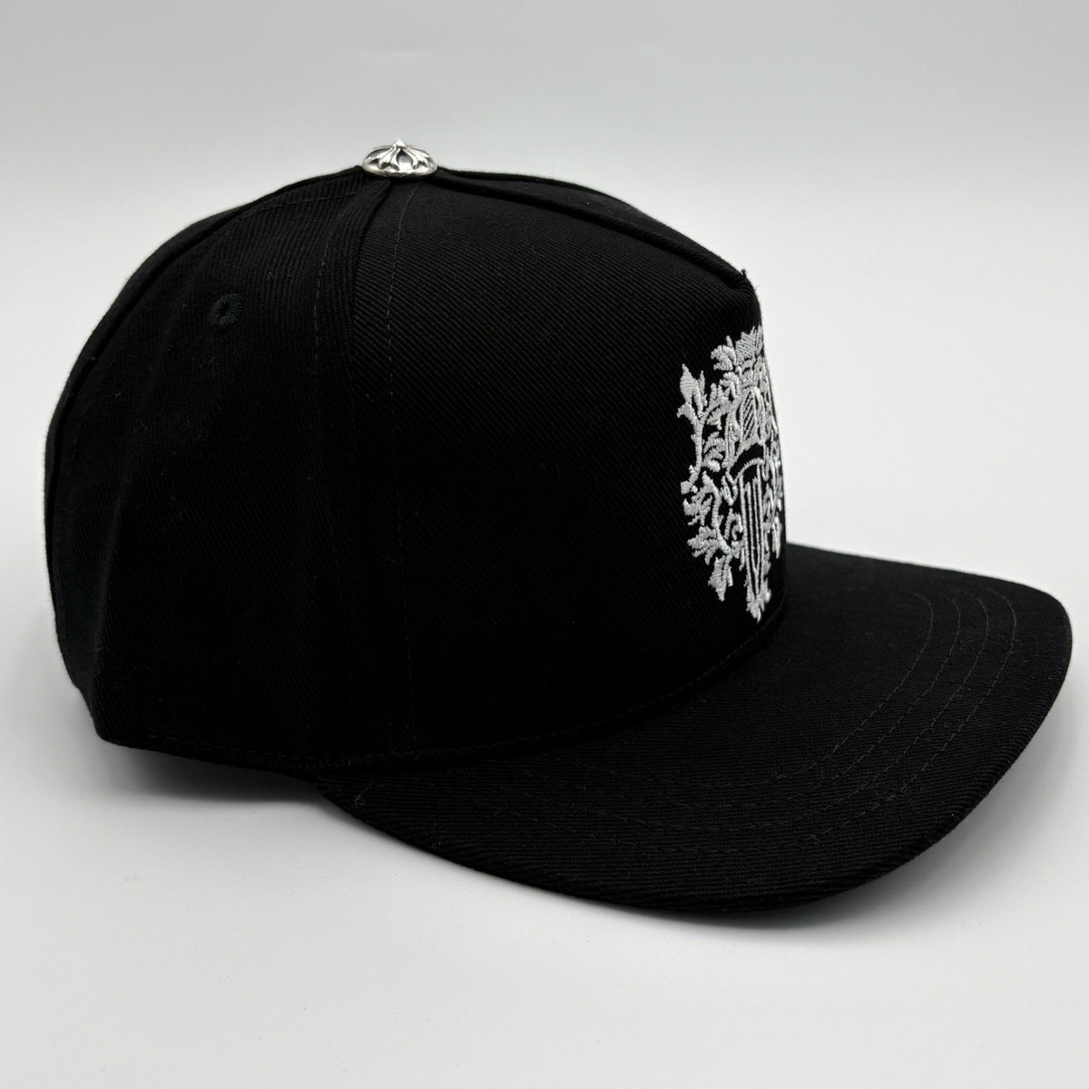 Dagger Logo Denim Baseball Hat Black — photo 2