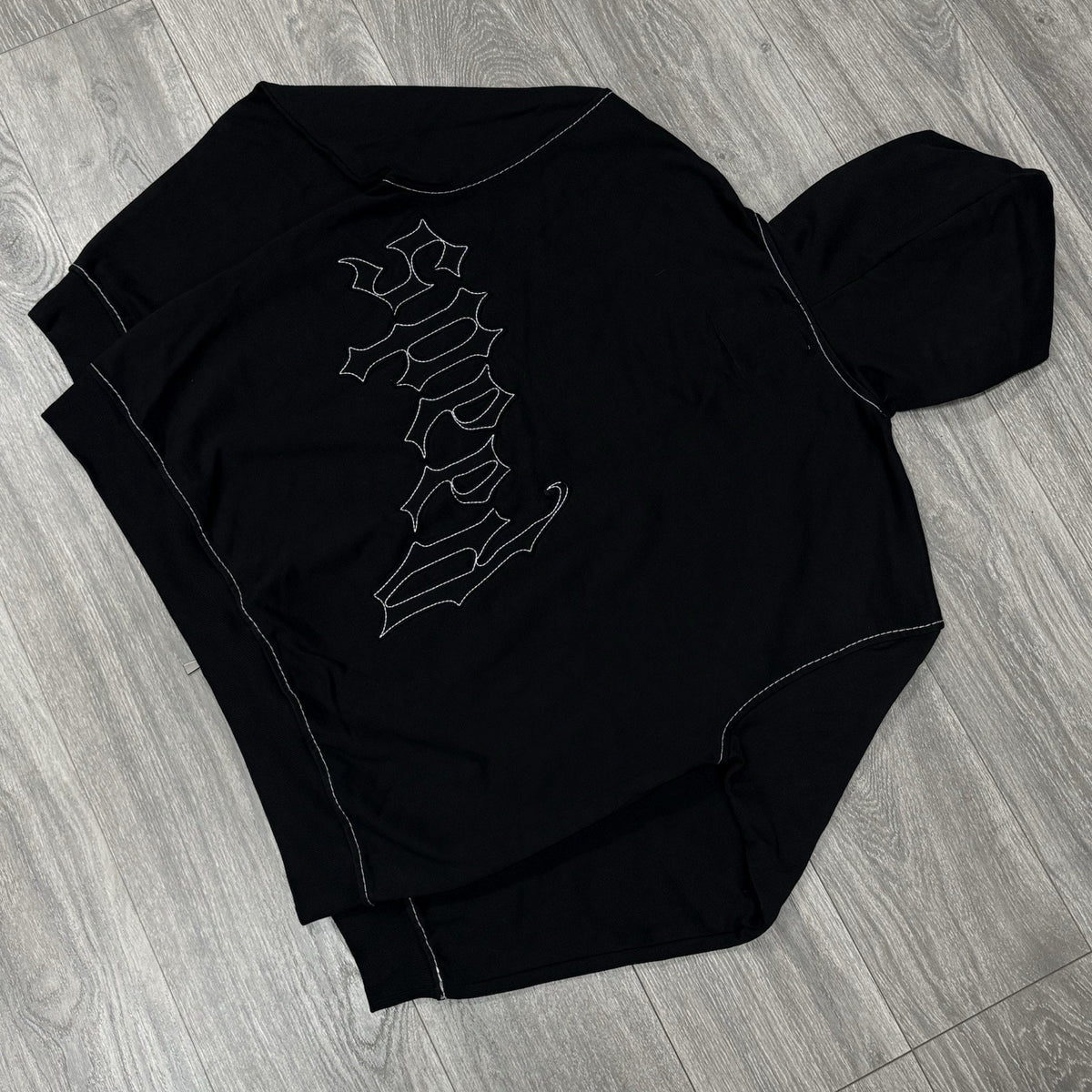 Stitched OG Logo Sweatsuit Black — photo 7