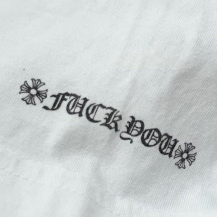 Plus Cross Short Sleeve T-Shirt White — photo 4