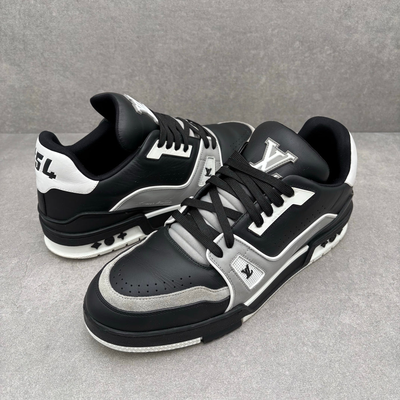 Trainer Black Grey