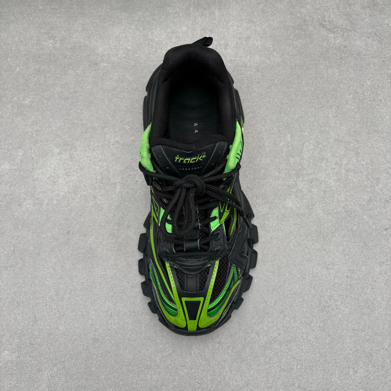 Balenciaga Track 2 Trainer Black Green — photo 11