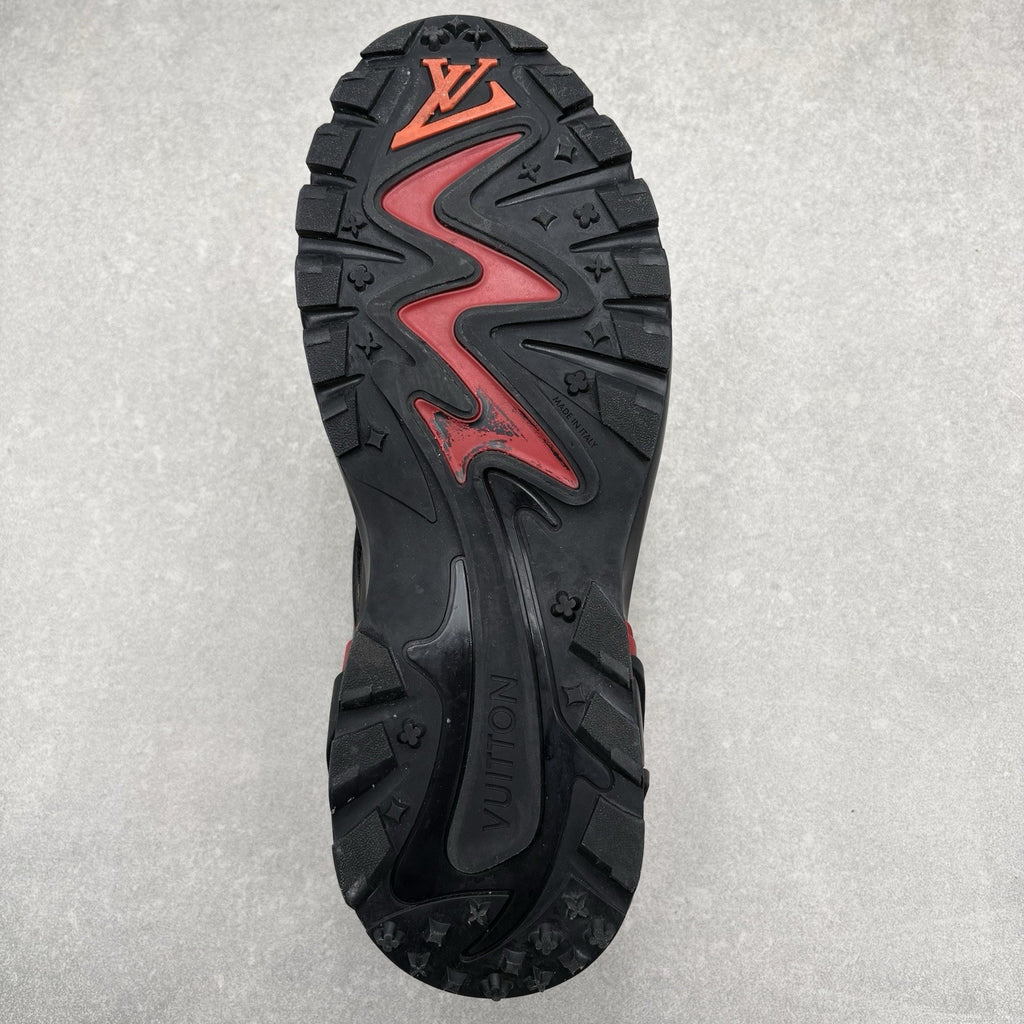 Louis Vuitton Tactic Runner ' Black Orange Red ' | Size 12 LV (13-13.5 US)
