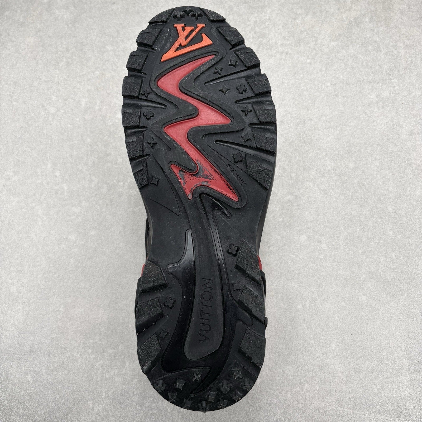 Louis Vuitton Tactic Runner ' Black Orange Red ' | Size 12 LV (13-13.5 US)