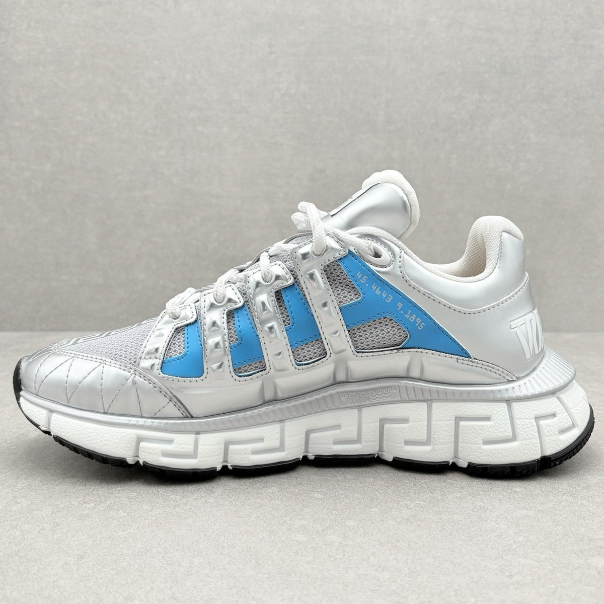 Trigreca Sneakers Silver White Blue — photo 4