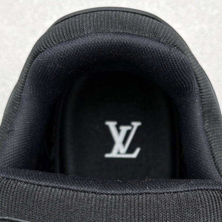 Alligator Print Maxi Sneaker Black — photo 12