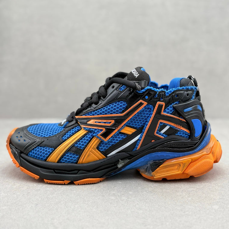 Runner Sneaker Blue Orange — photo 8