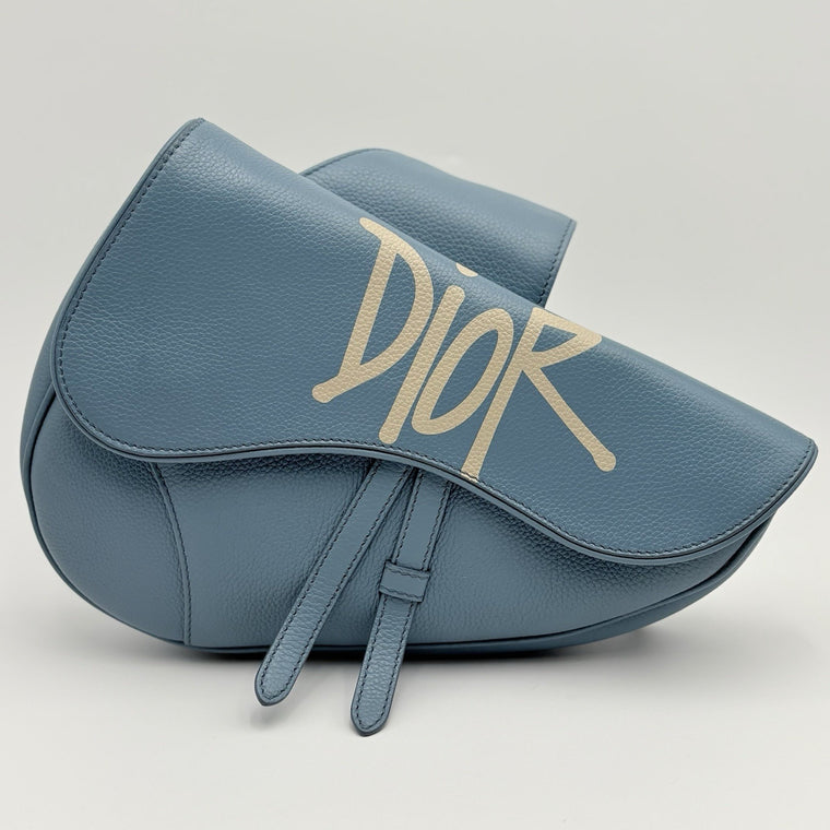 x Shawn Stussy Saddle Bag Blue — photo 2