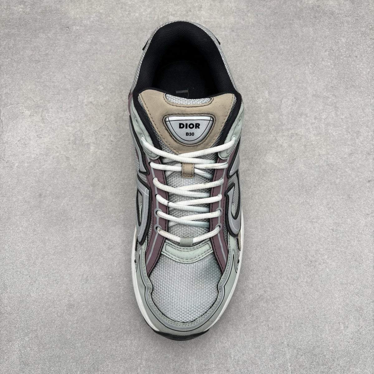 B30 Reflective Sneaker Light Green Purple — photo 11