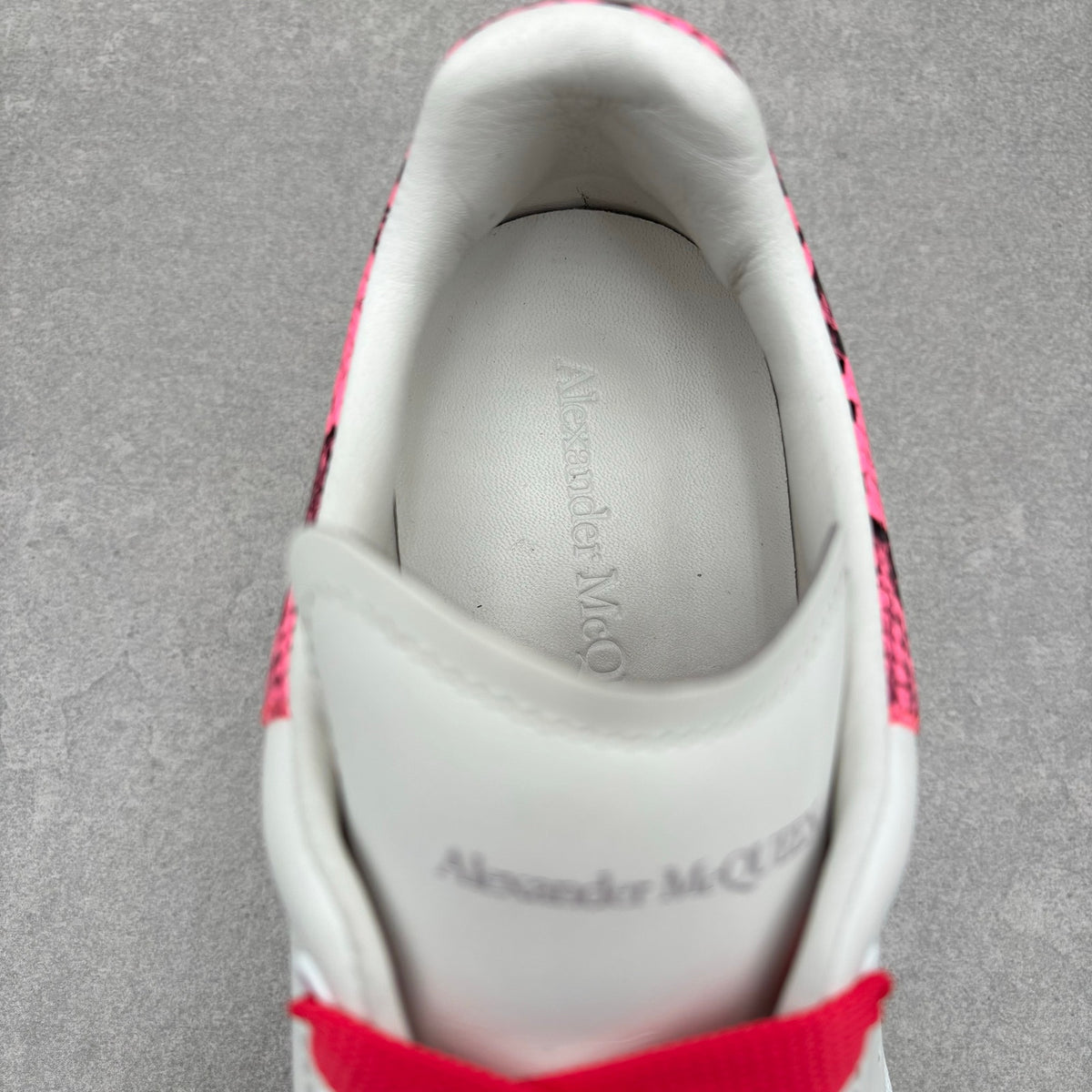 White, Pink Snake Print — photo 12