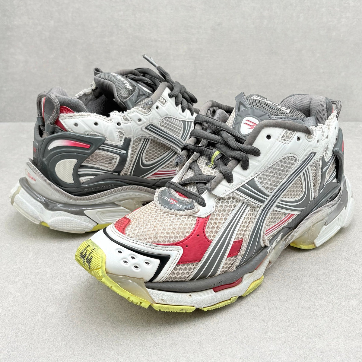 Runner White Red Fluo Yellow Black