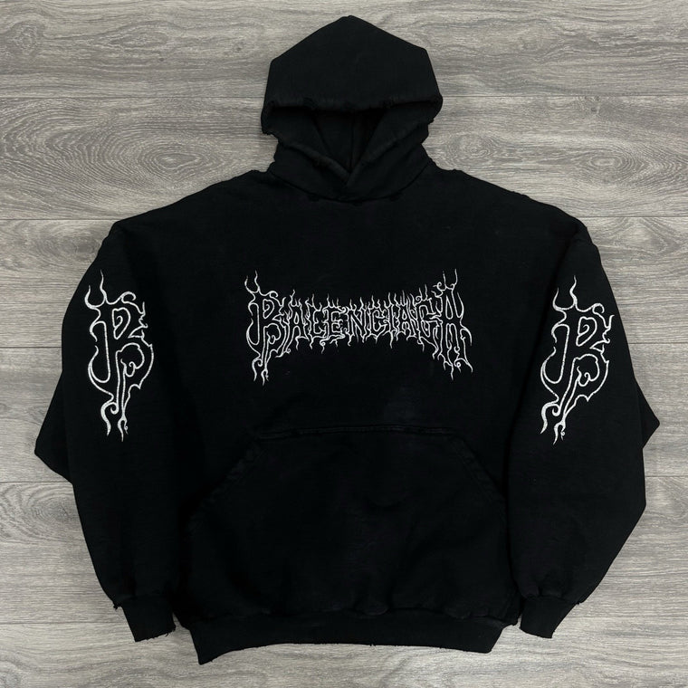 Darkwave Popover Hoodie Black — photo 5