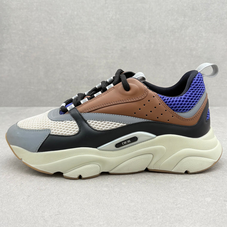 Dior B22 Reflective Sneaker Coffee Violet — photo 8
