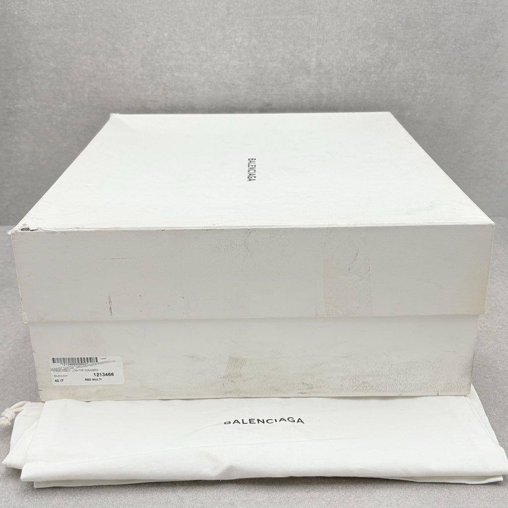 Balenciaga Triple S ' Red Black ' Pre-Distressed ' | Size 40 (7 US)