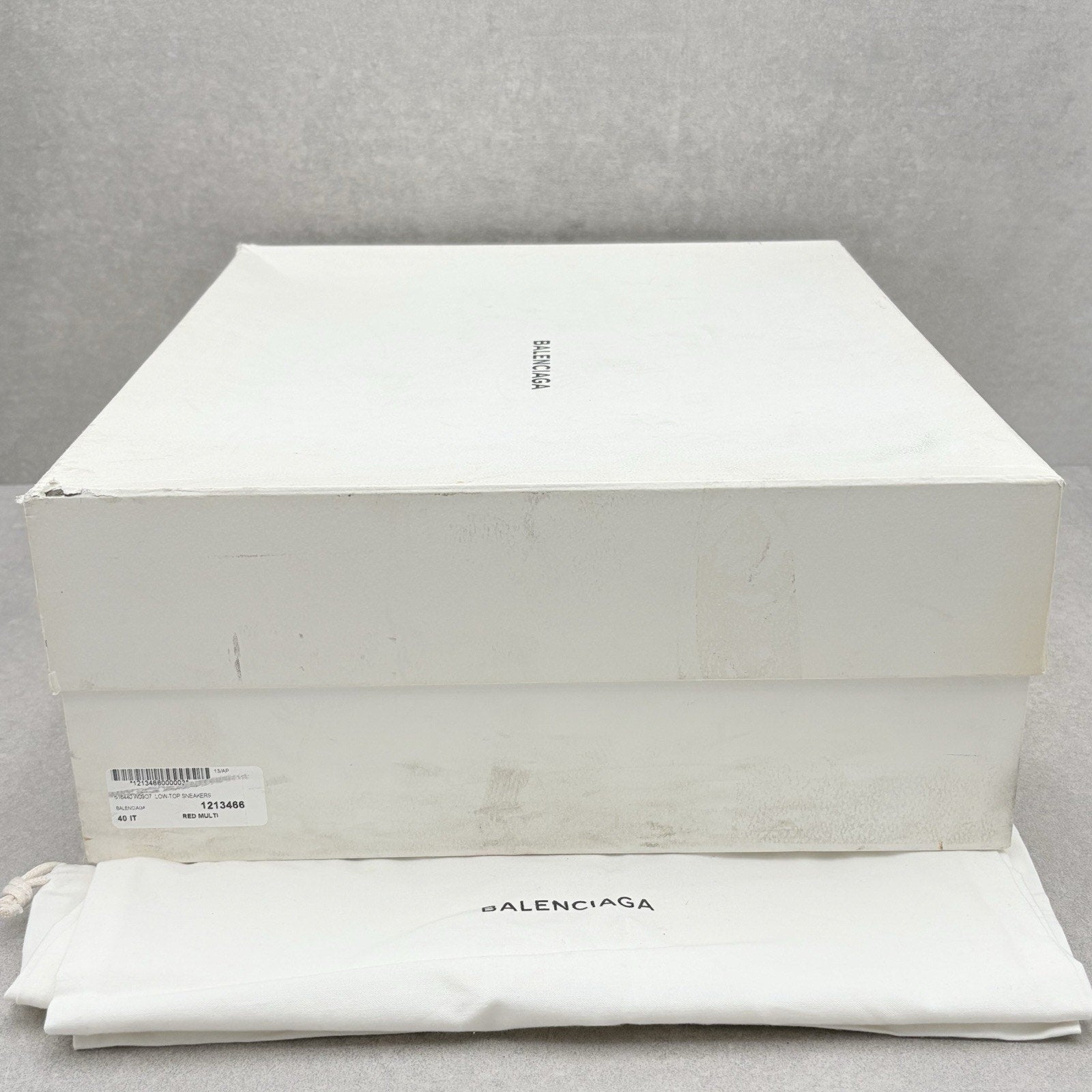 Balenciaga Triple S ' Red Black ' Pre-Distressed ' | Size 40 (7 US)