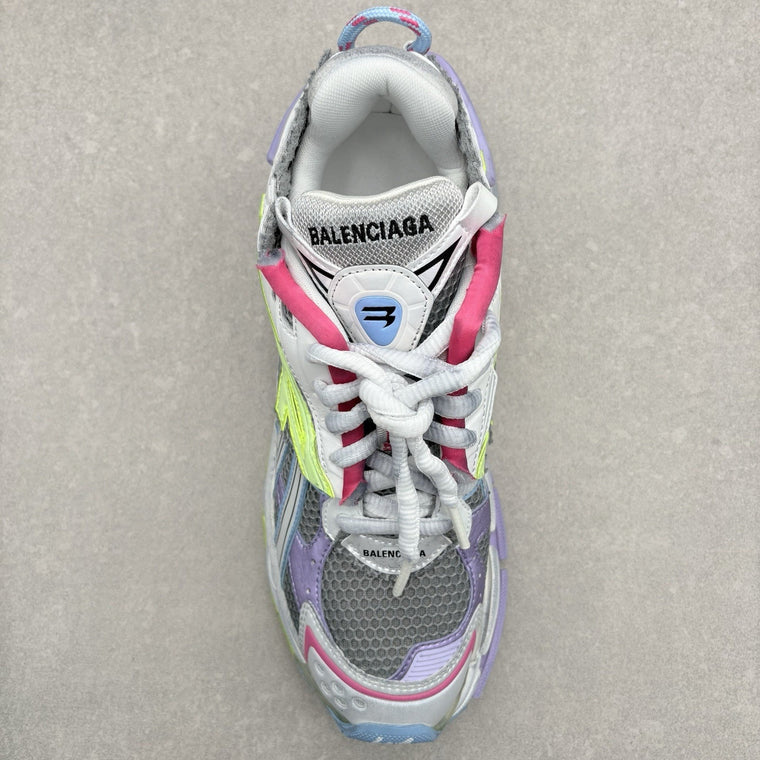 Runner Grey Purple Neon Yellow White — photo 5