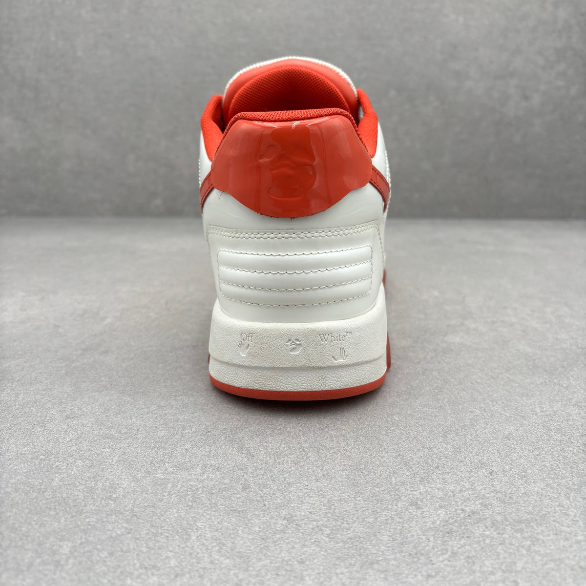 Off White Out of Office Patent Leather White Red — photo 3
