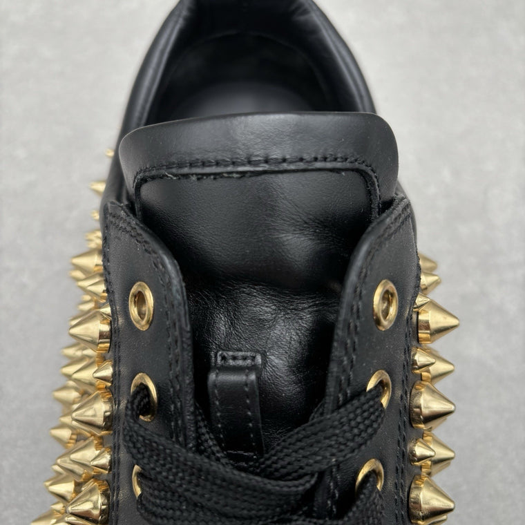 Low Spiked Sneaker Black Gold — photo 6