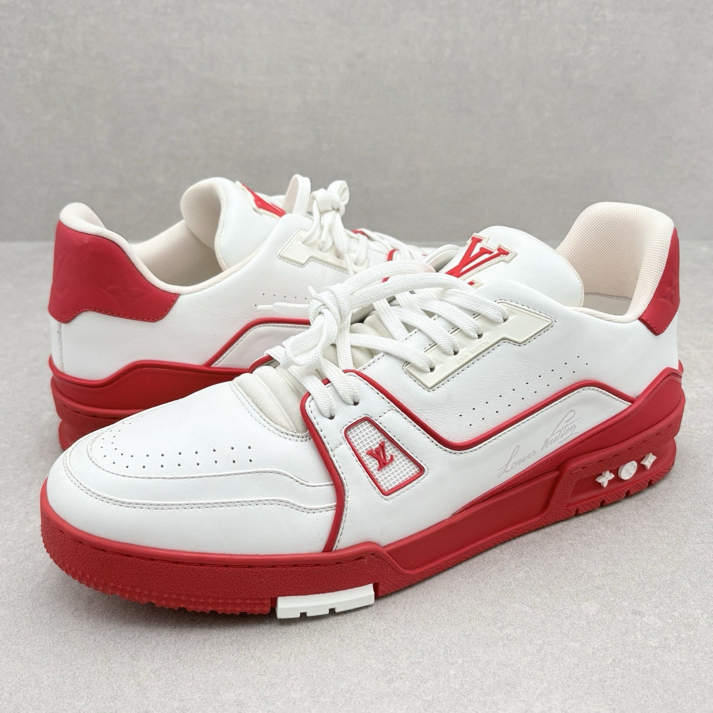 Trainer White Red